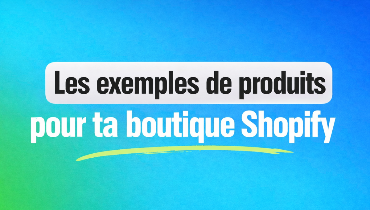 Exemples de Produits