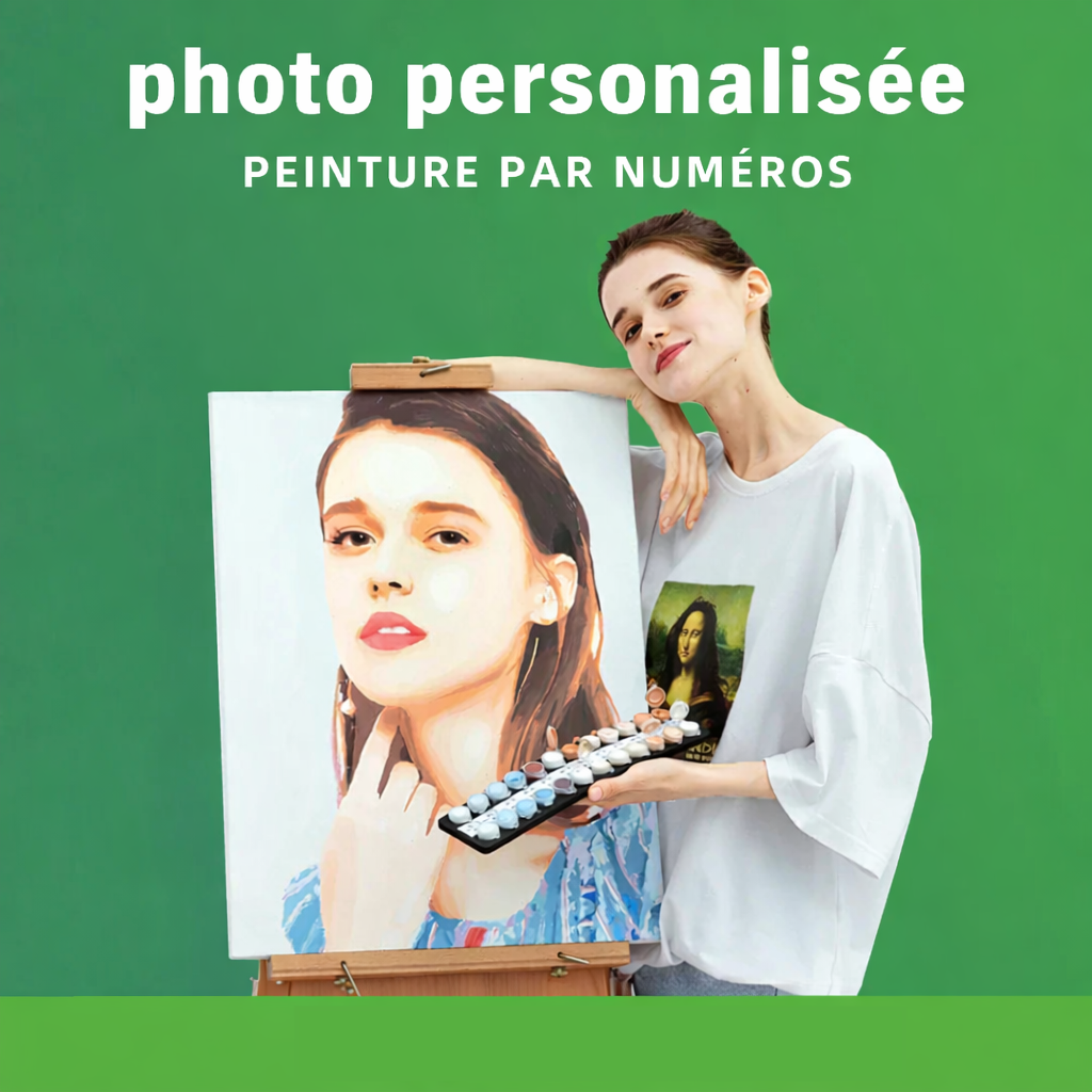 kit de peinture personnalisée par numéros