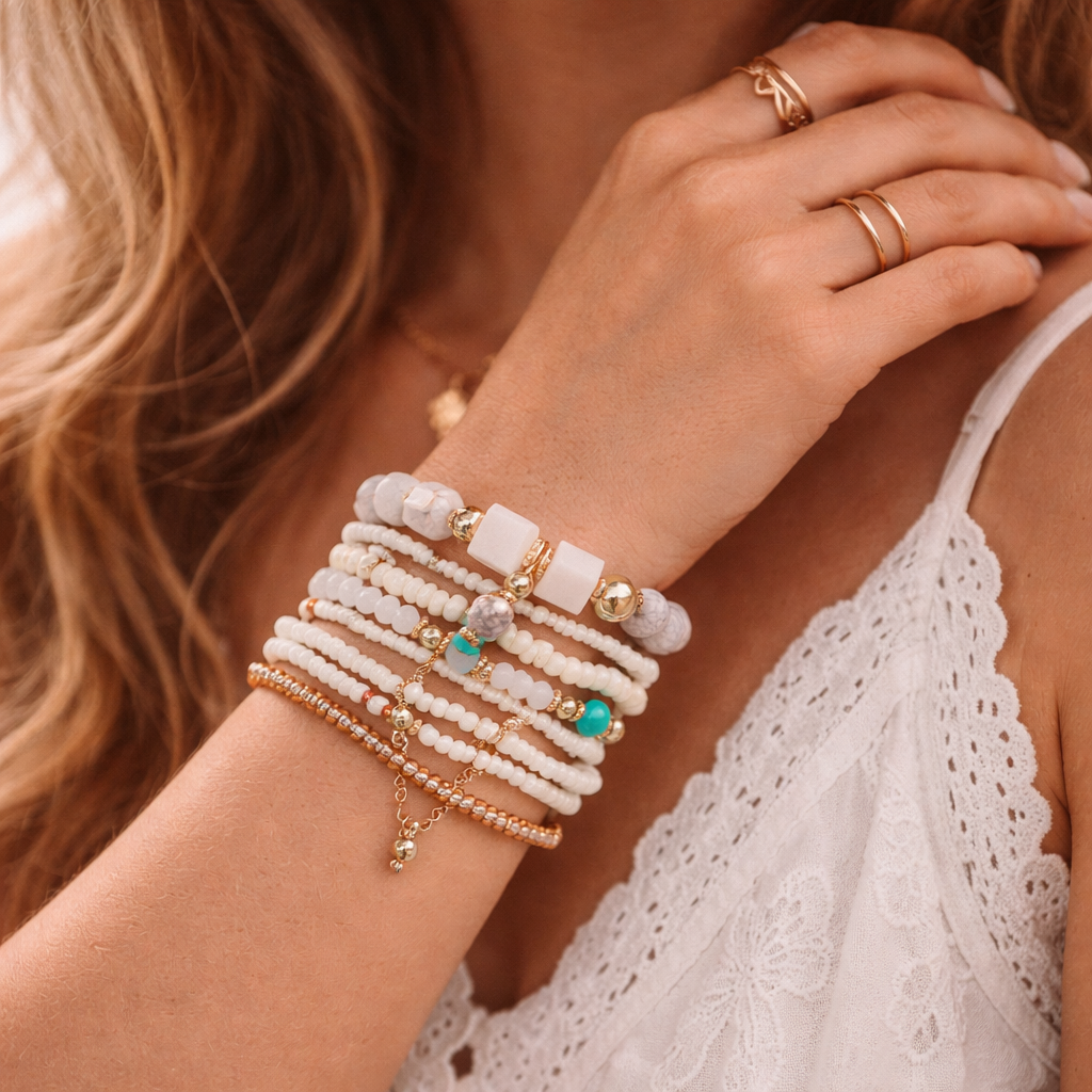 Set de Bracelets Bohèmes en Perles