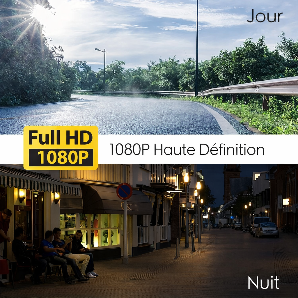 Dashcam Double Caméra 1080P WiFi – Sécurité & Sérénité sur la Route !