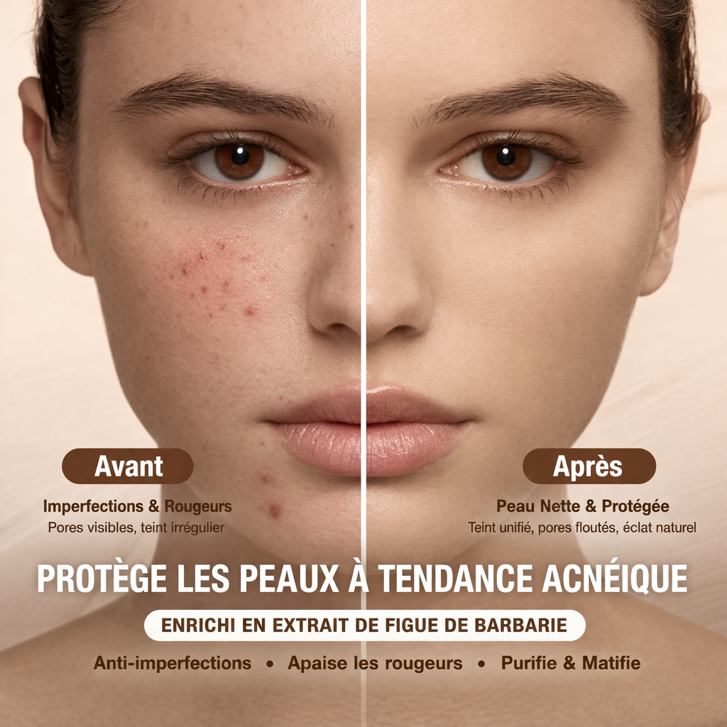 Fond de Teint SPF30 – Teint Parfait & Protection Totale