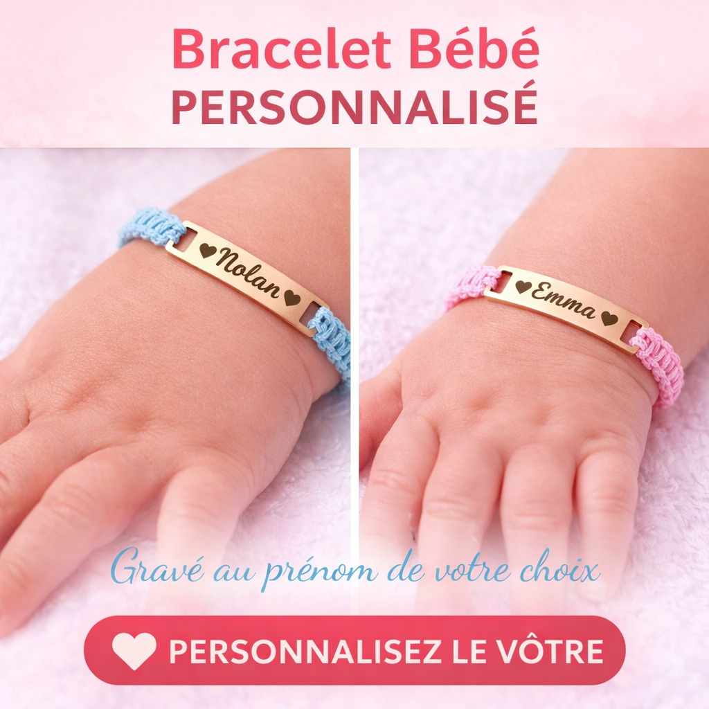 Bracelet Bébé Personnalisé