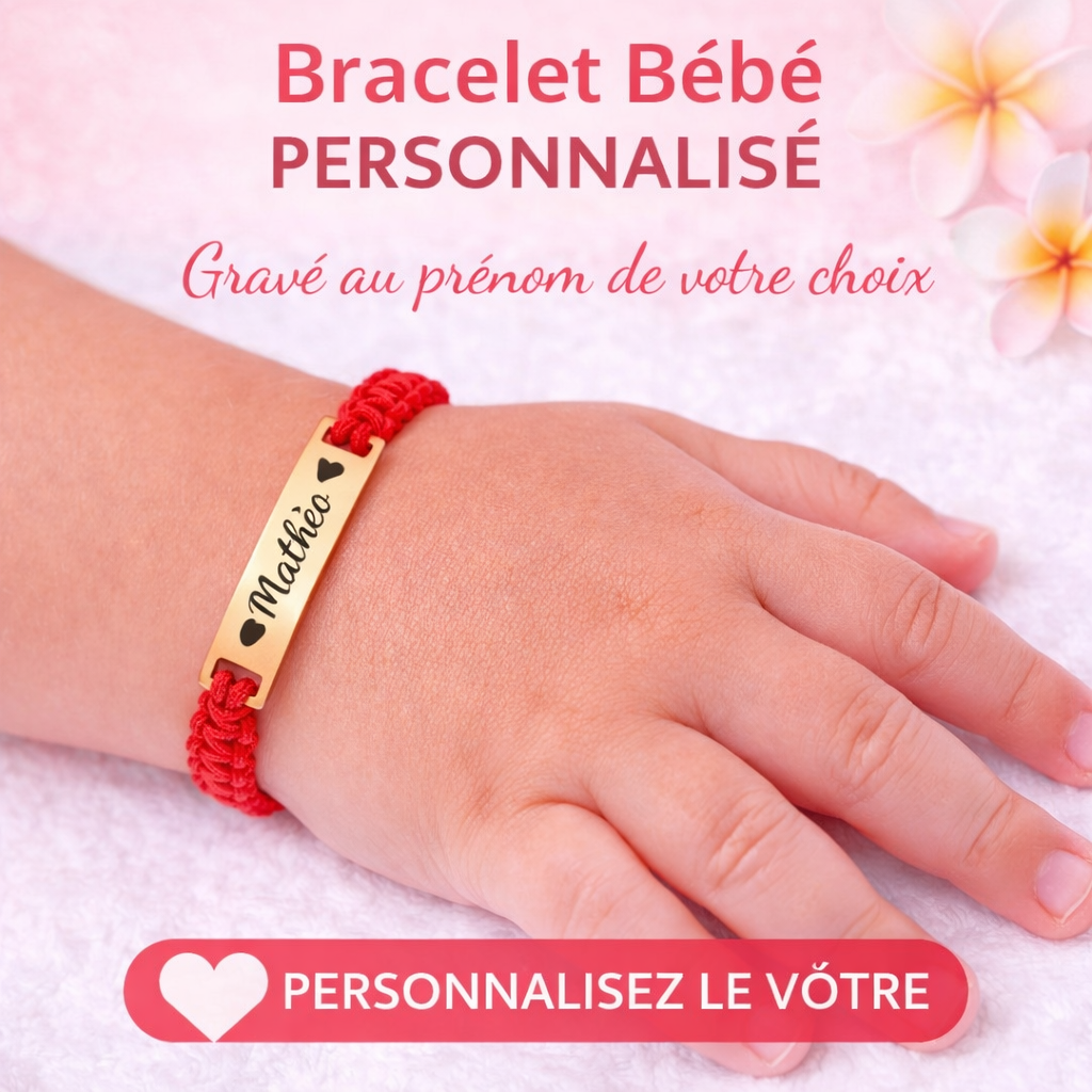 Bracelet Bébé Personnalisé