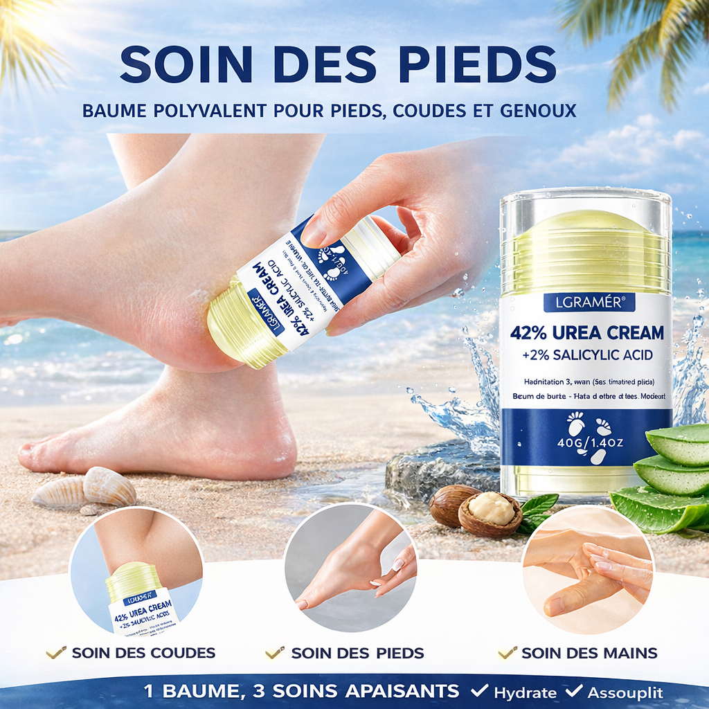 Crème Réparatrice pour Talons Fissurés (Exemple Produit Ne pas commander ! )