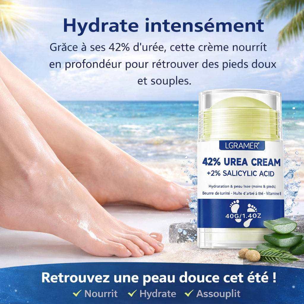 Crème Réparatrice pour Talons Fissurés (Exemple Produit Ne pas commander ! )