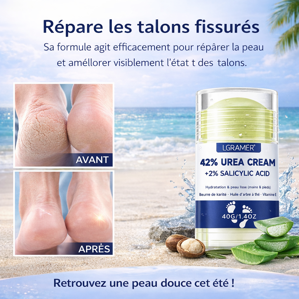 Crème Réparatrice pour Talons Fissurés (Exemple Produit Ne pas commander ! )