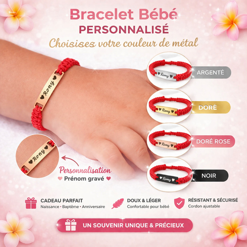 Bracelet Bébé Personnalisé